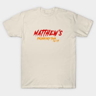 Matthew Tkachuk Friendship Tour T-Shirt